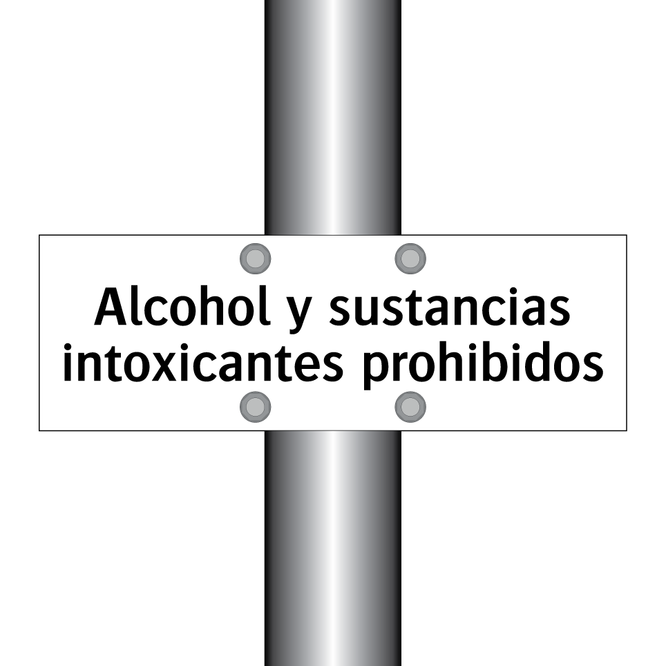 Alcohol y sustancias intoxicantes prohibidos
