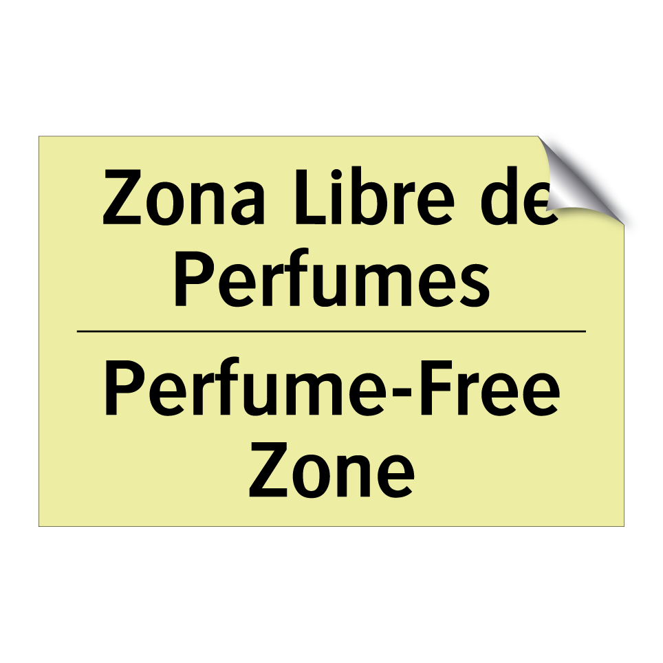 Zona Libre de Perfumes - Perfume-Free Zone