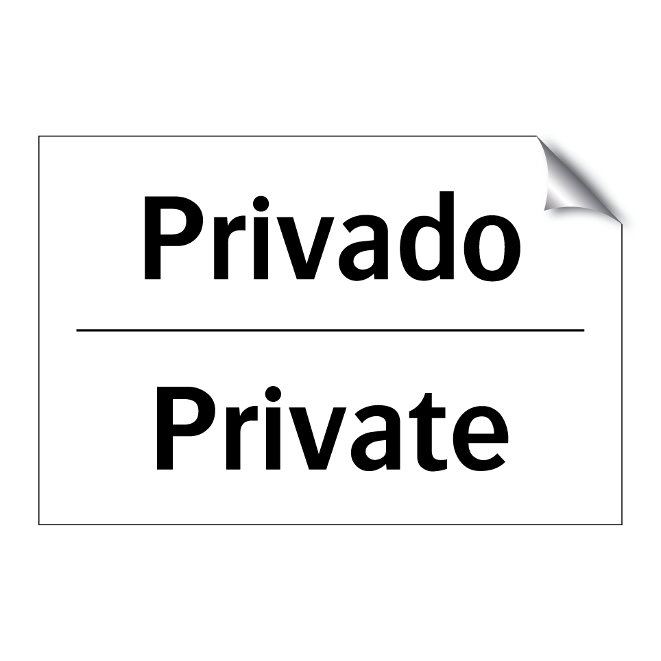 Privado - Private