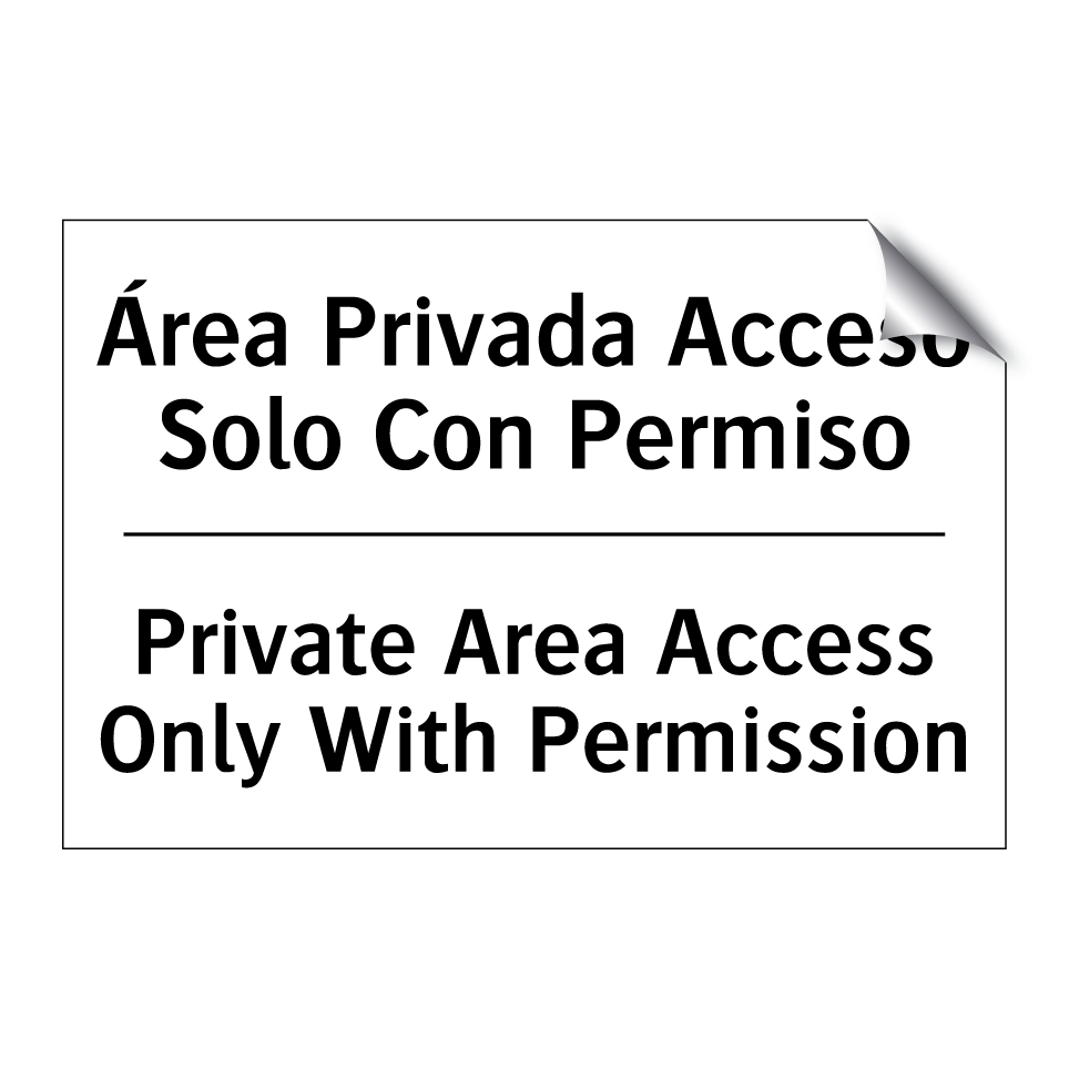 Área Privada Acceso Solo Con Permiso - Private Area Access Only With Permission