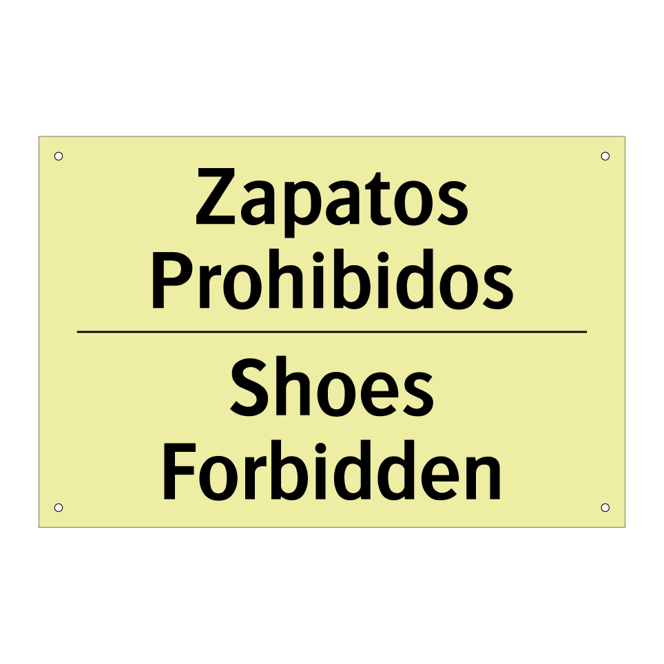 Zapatos Prohibidos - Shoes Forbidden