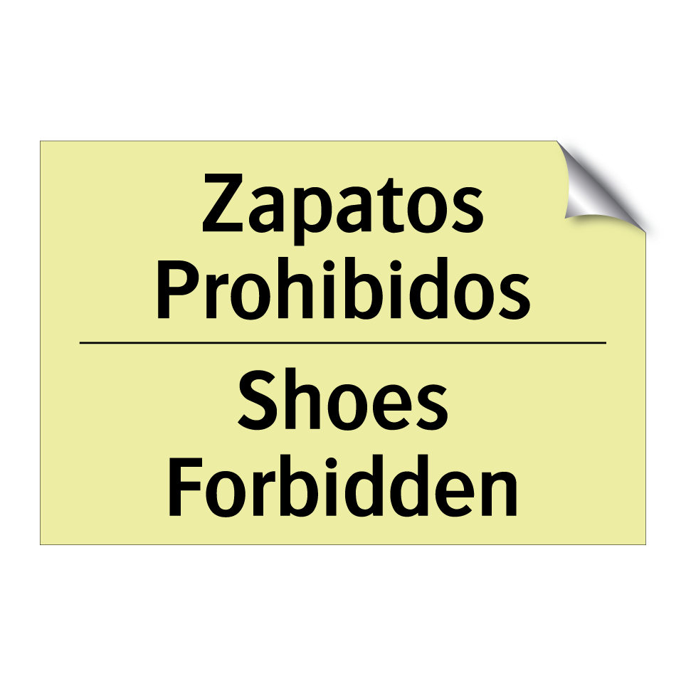 Zapatos Prohibidos - Shoes Forbidden