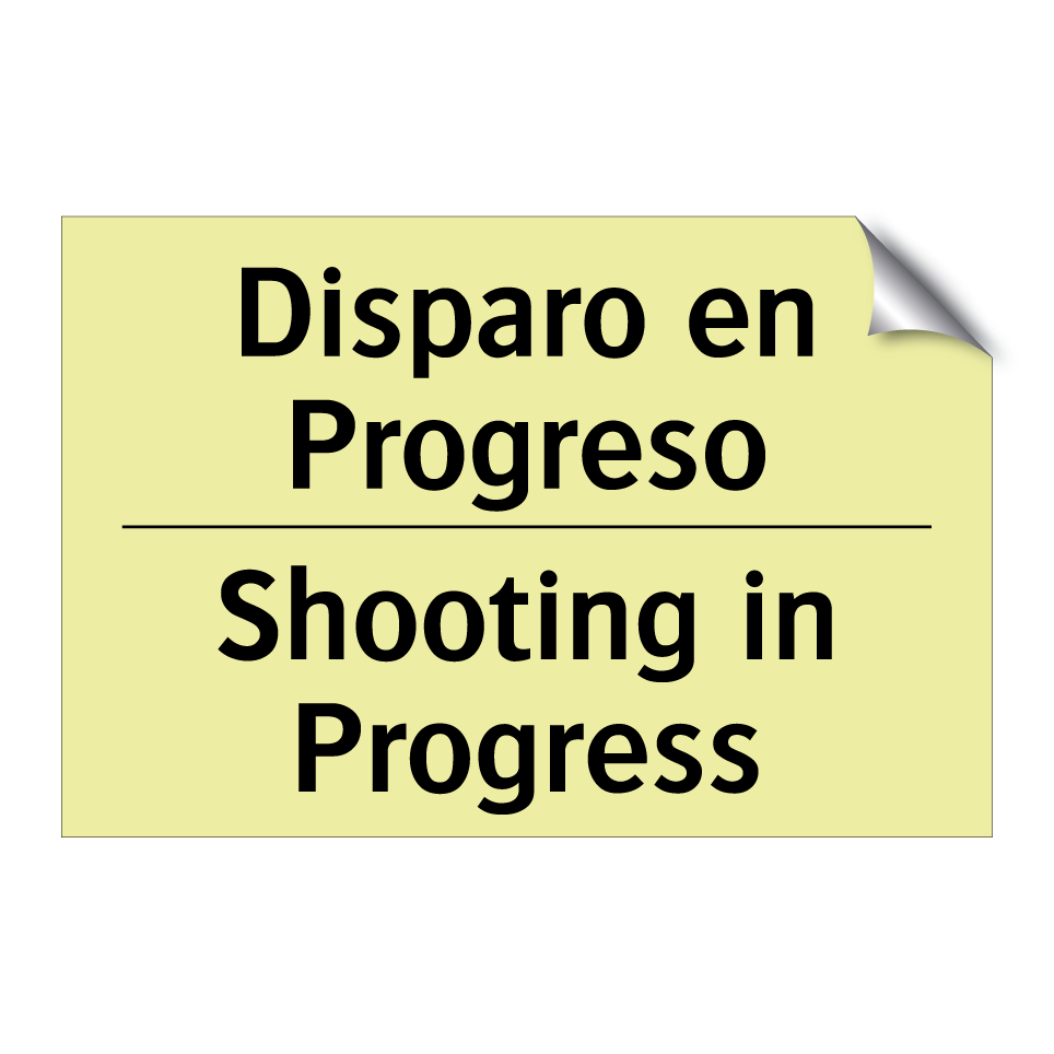 Disparo en Progreso - Shooting in Progress