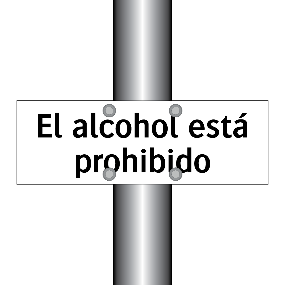 El alcohol está prohibido