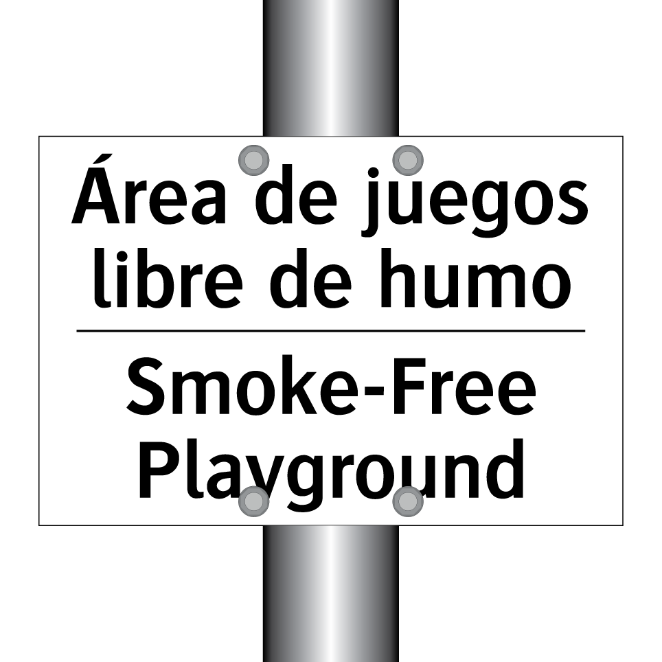 Área de juegos libre de humo - Smoke-Free Playground