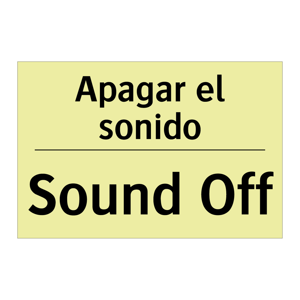 Apagar el sonido - Sound Off