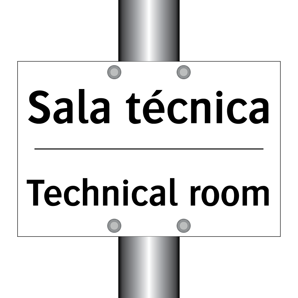 Sala técnica - Technical room