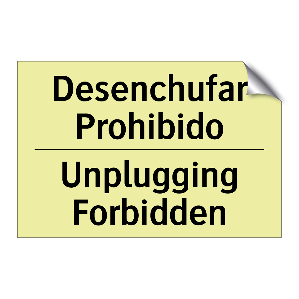 Desenchufar Prohibido - Unplugging Forbidden
