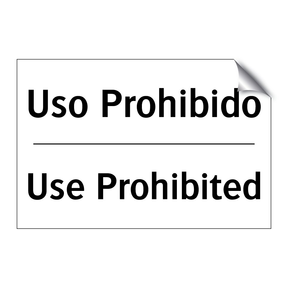 Uso Prohibido - Use Prohibited