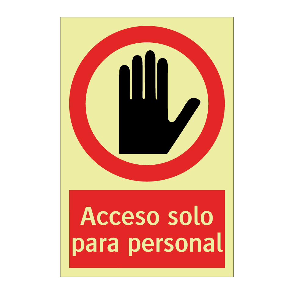 Acceso solo para personal