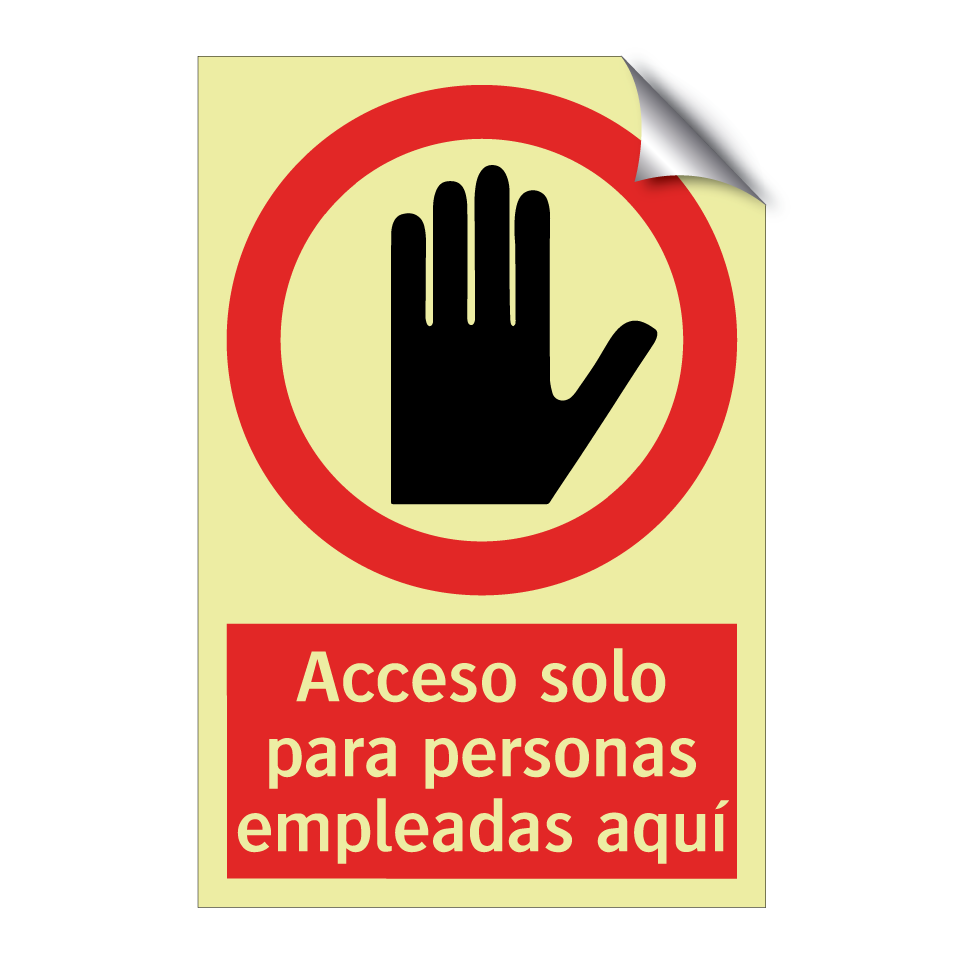 Acceso solo para personas empleadas aquí
