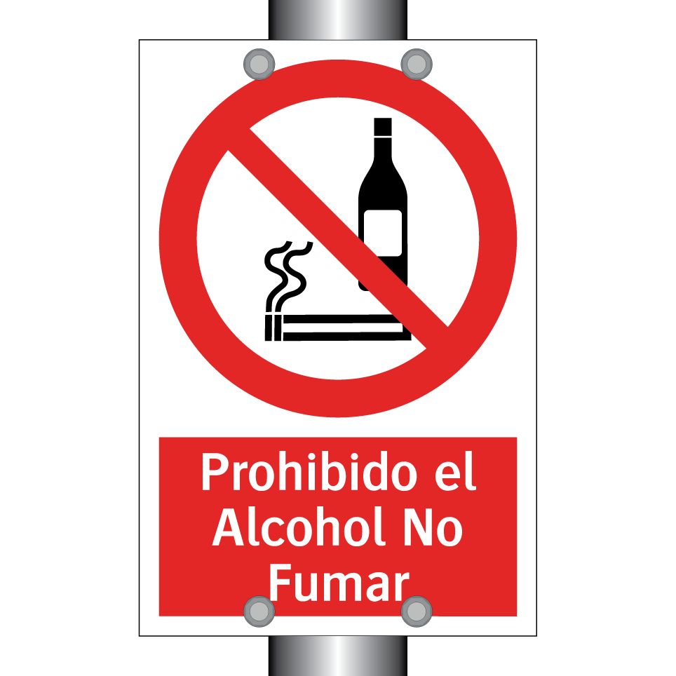 Prohibido el Alcohol No Fumar