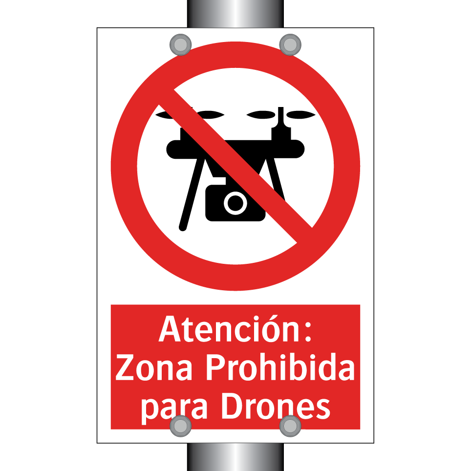 Atención: Zona Prohibida para Drones