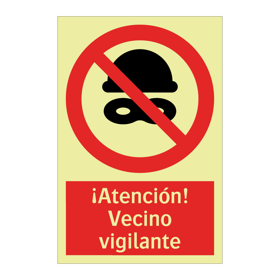 ¡Atención! Vecino vigilante