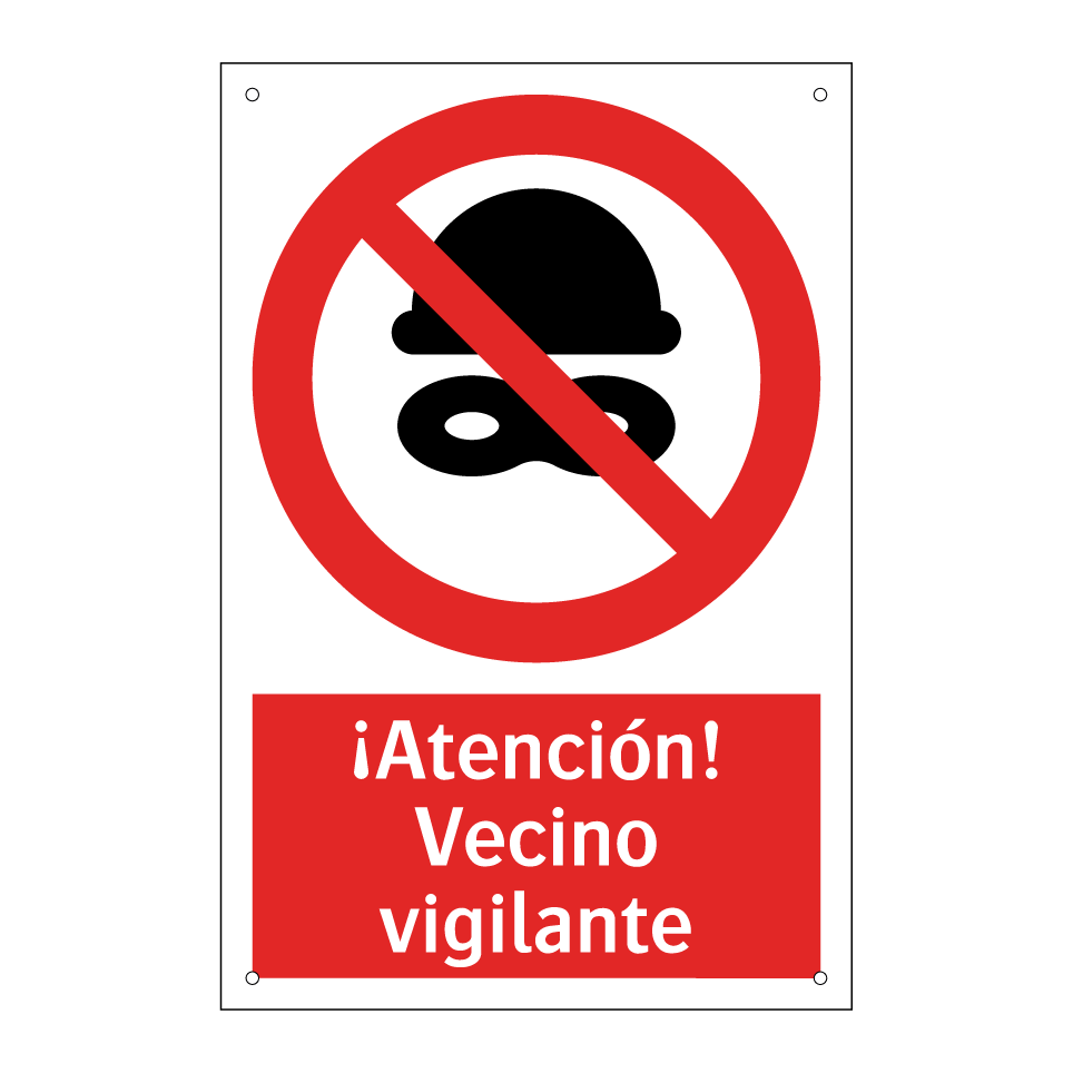¡Atención! Vecino vigilante