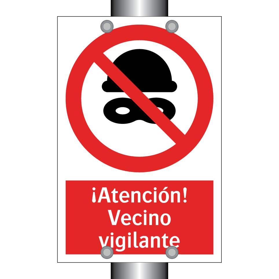 ¡Atención! Vecino vigilante
