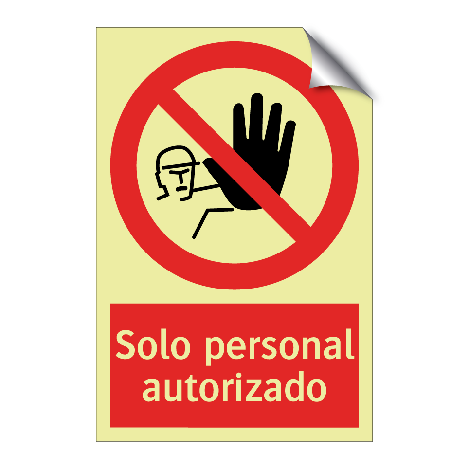 Solo personal autorizado