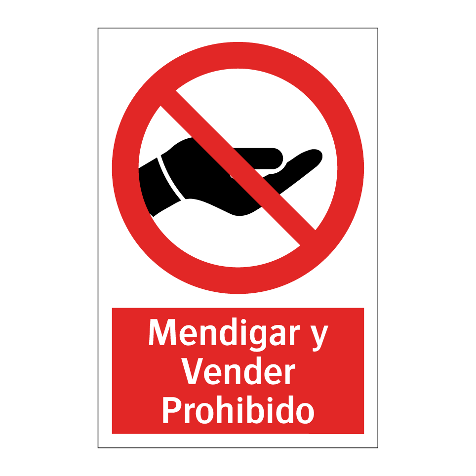 Mendigar y Vender Prohibido