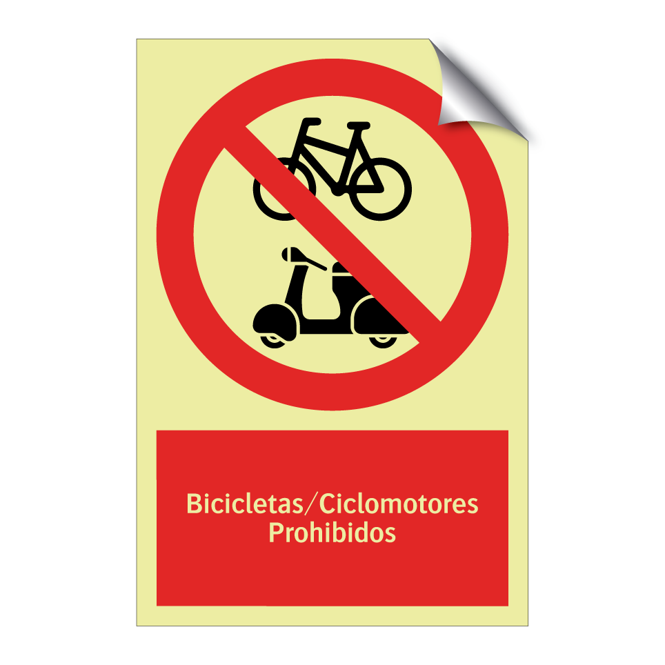 Bicicletas/Ciclomotores Prohibidos