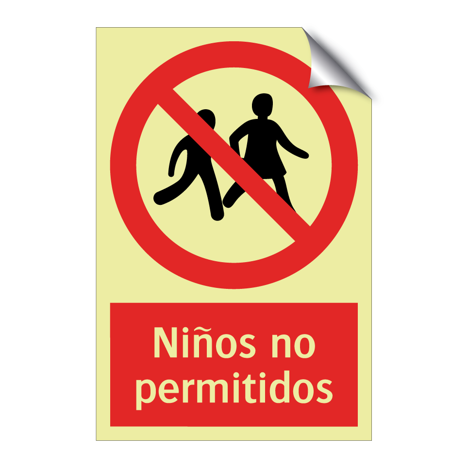 Niños no permitidos