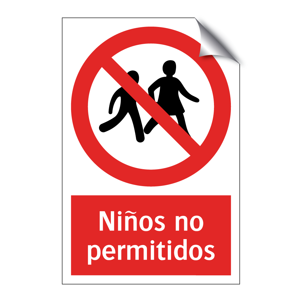 Niños no permitidos