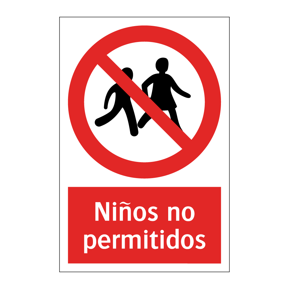 Niños no permitidos
