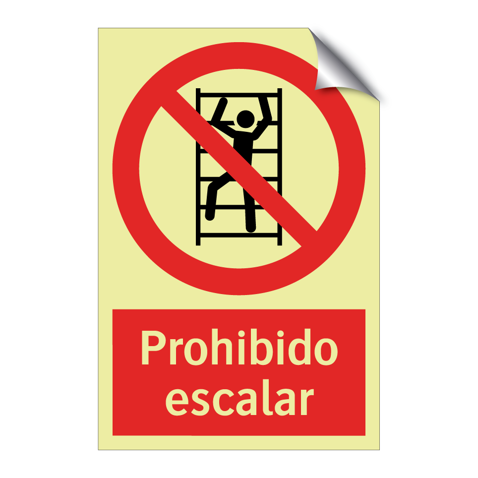 Prohibido escalar