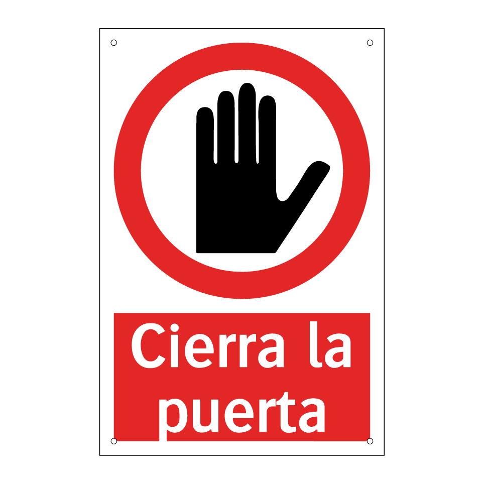 Cierra la puerta