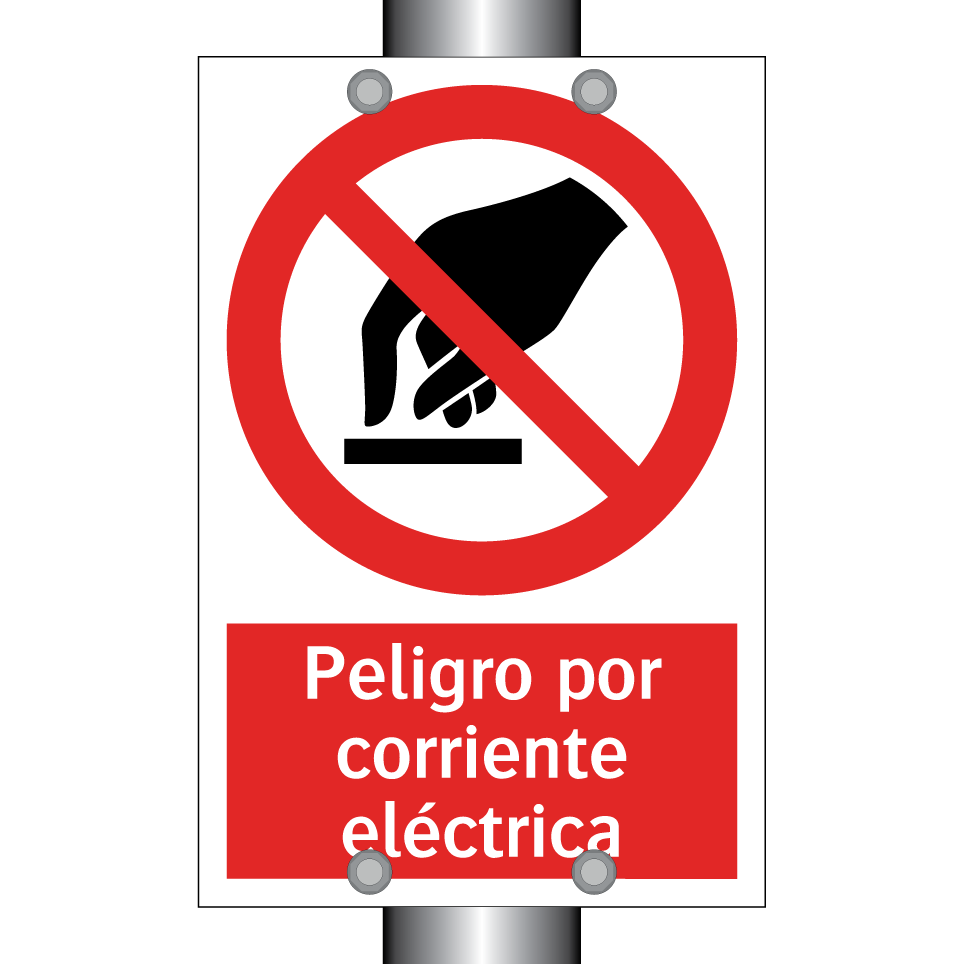 Peligro por corriente eléctrica