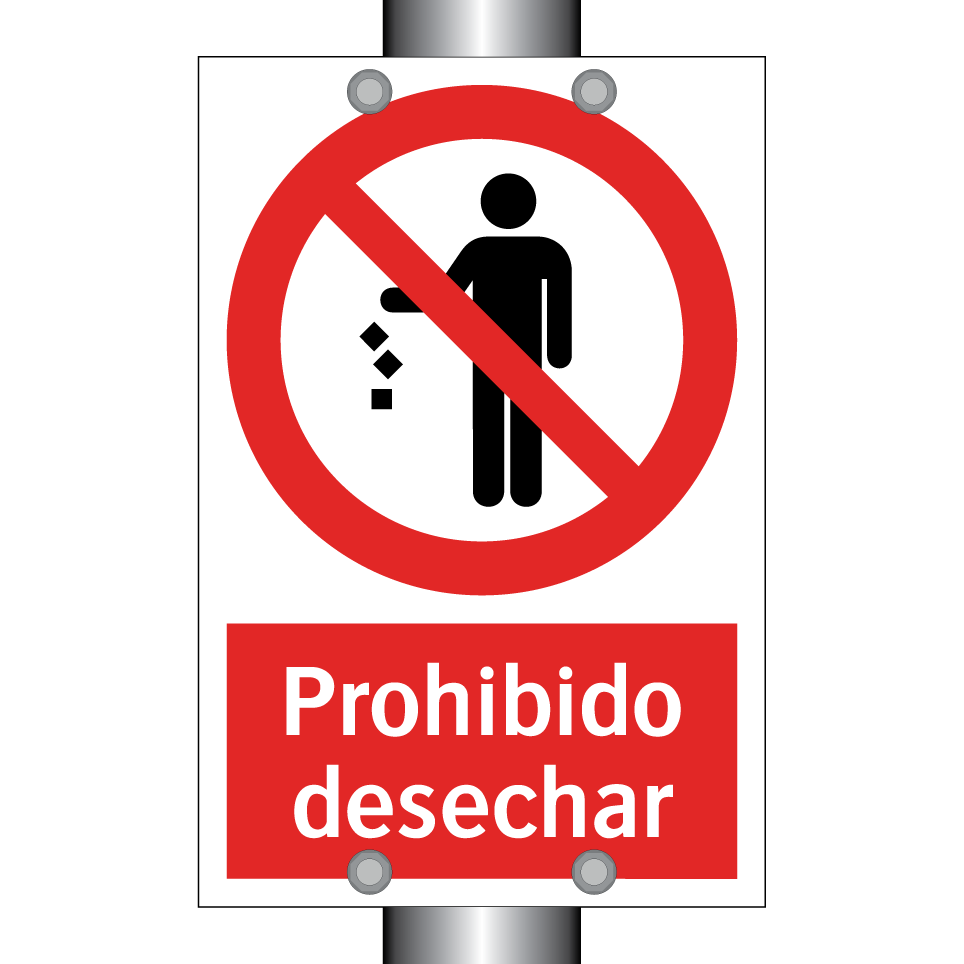 Prohibido desechar