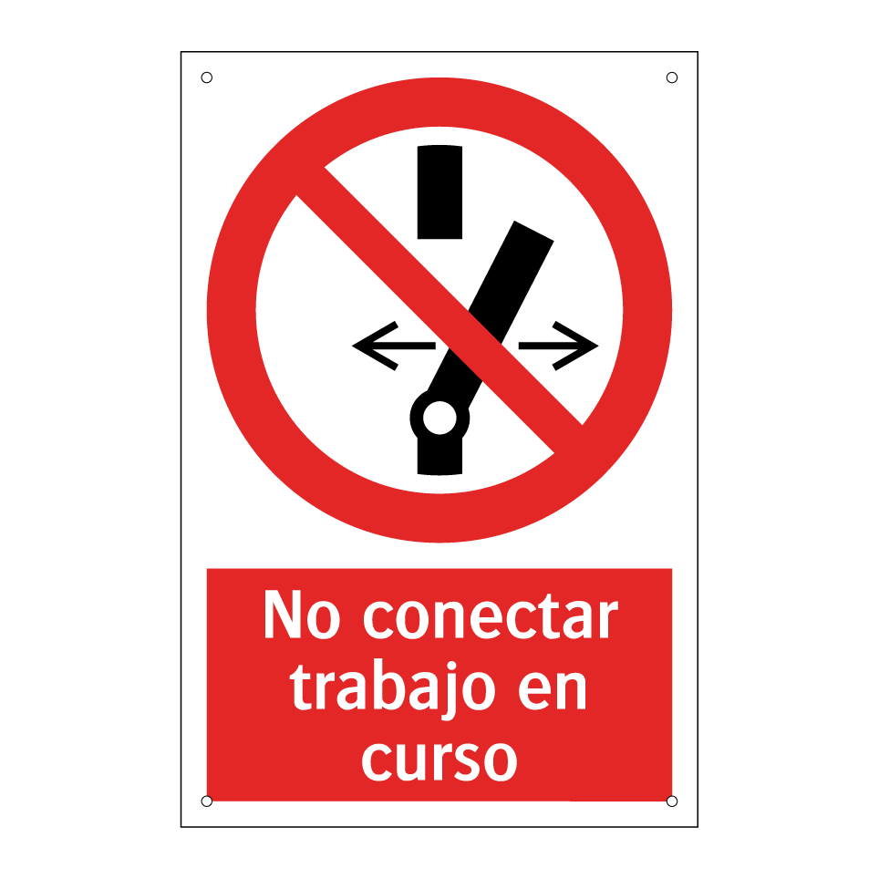 No conectar trabajo en curso