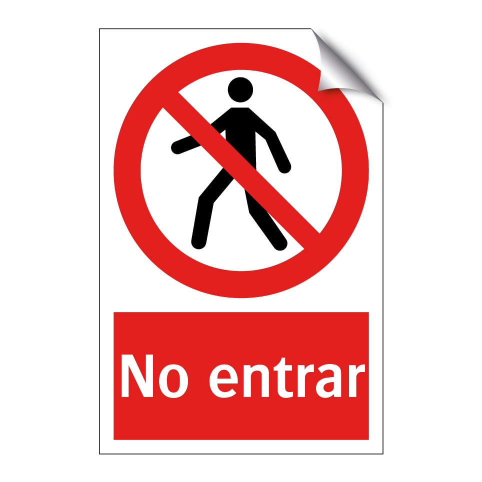 No entrar