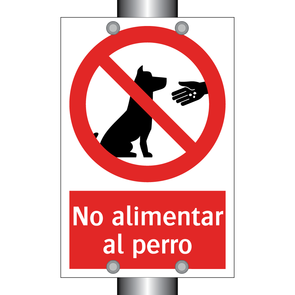 No alimentar al perro