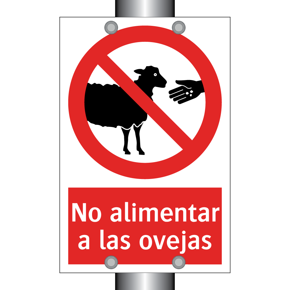 No alimentar a las ovejas