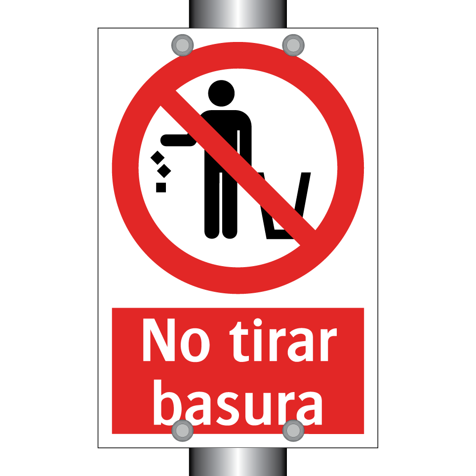 No tirar basura