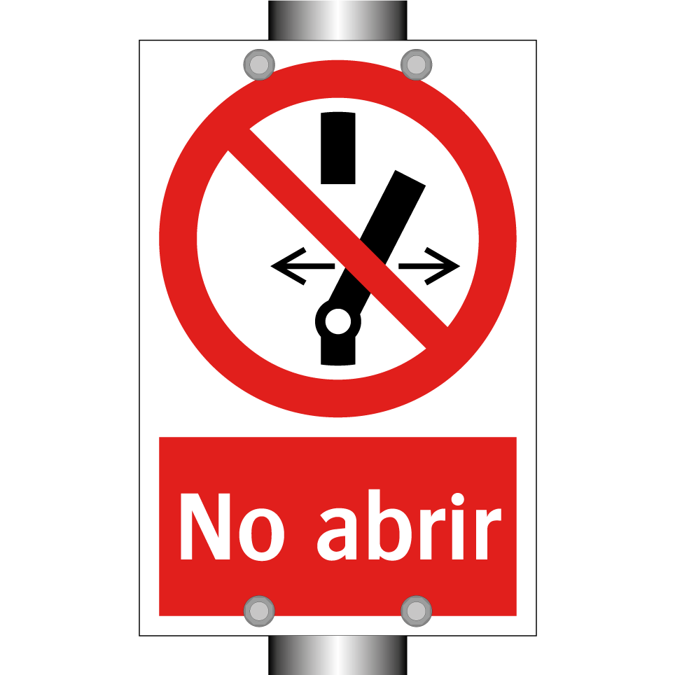 No abrir