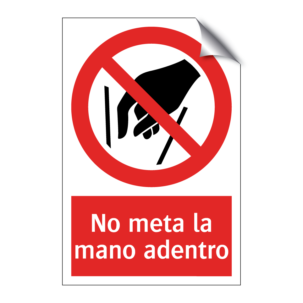 No meta la mano adentro