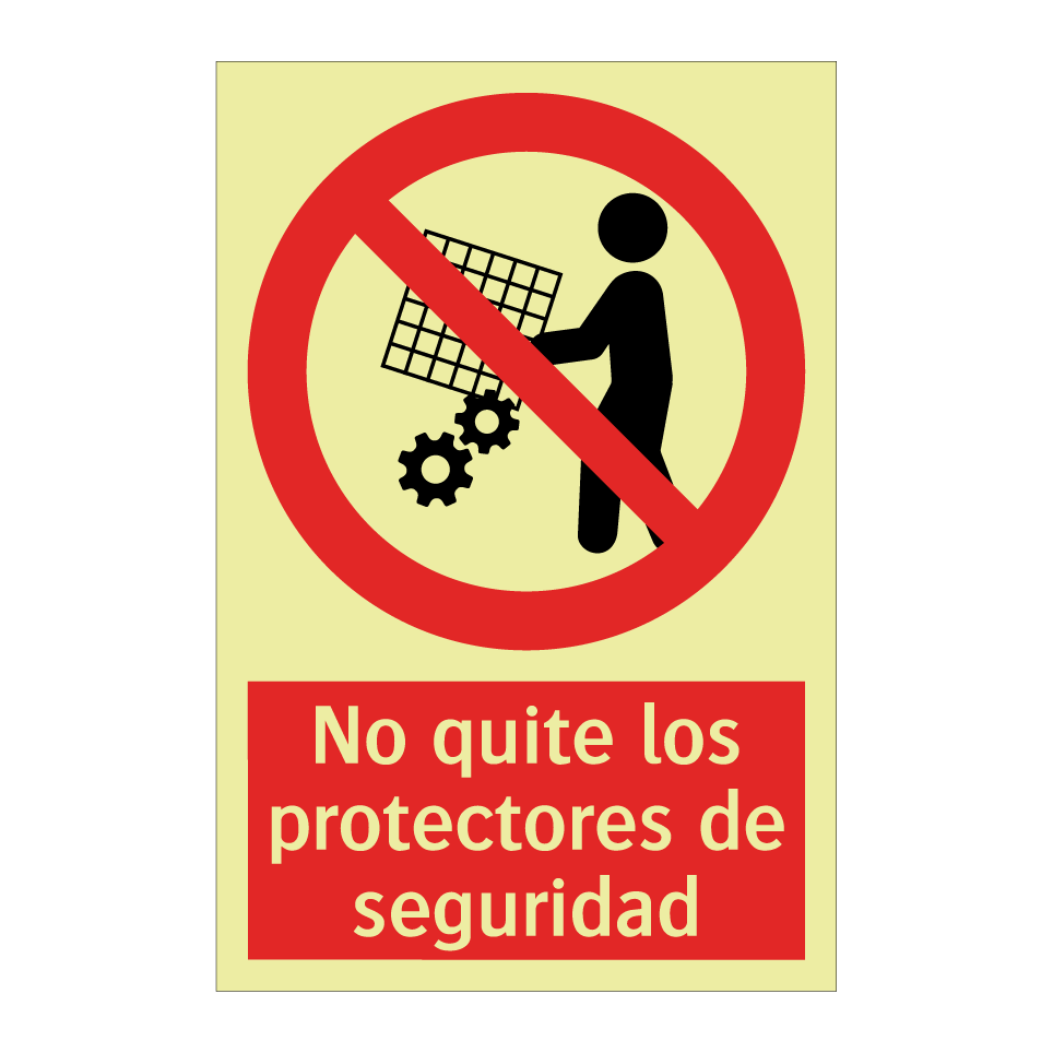 No quite los protectores de seguridad