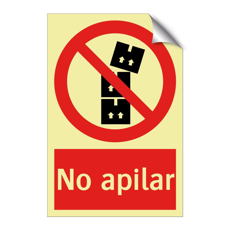 No apilar