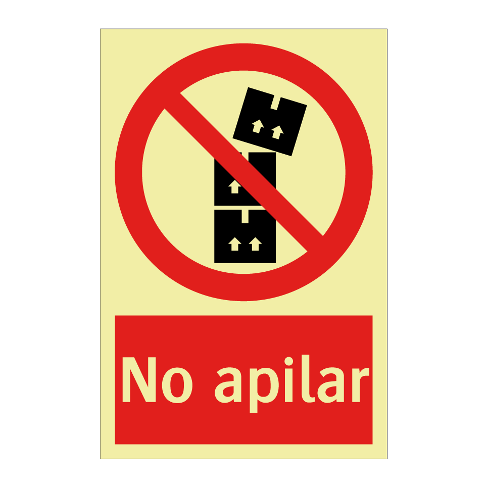 No apilar