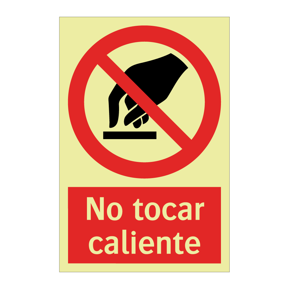 No tocar caliente