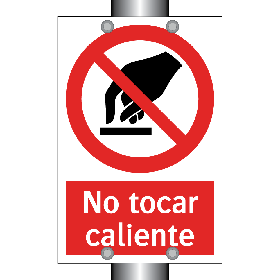 No tocar caliente