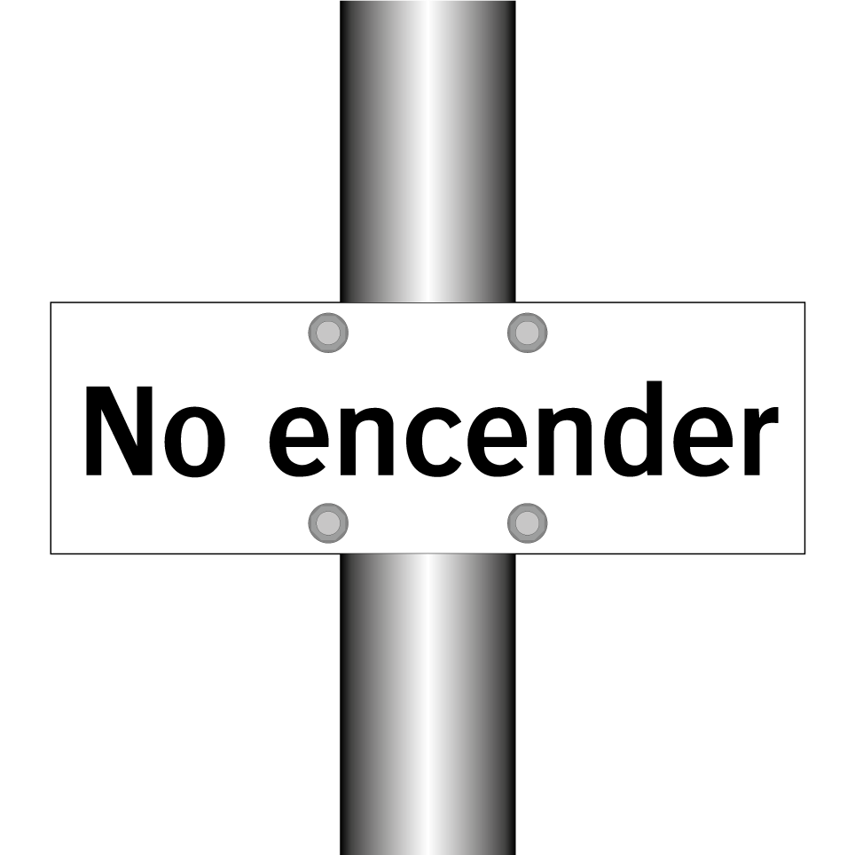 No encender