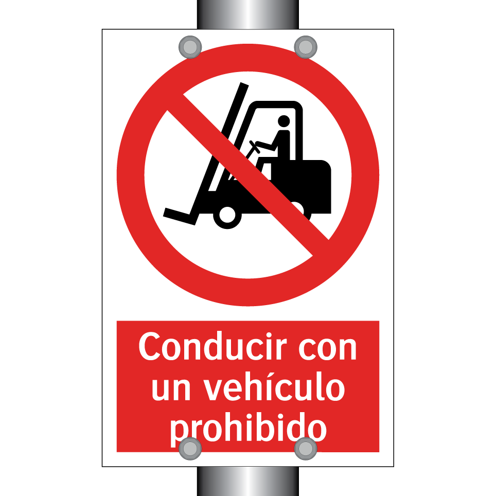 Conducir con un vehículo prohibido