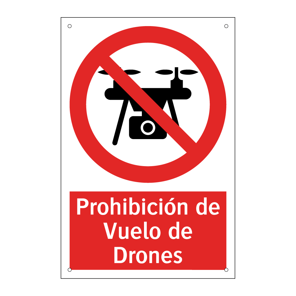 Prohibición de Vuelo de Drones