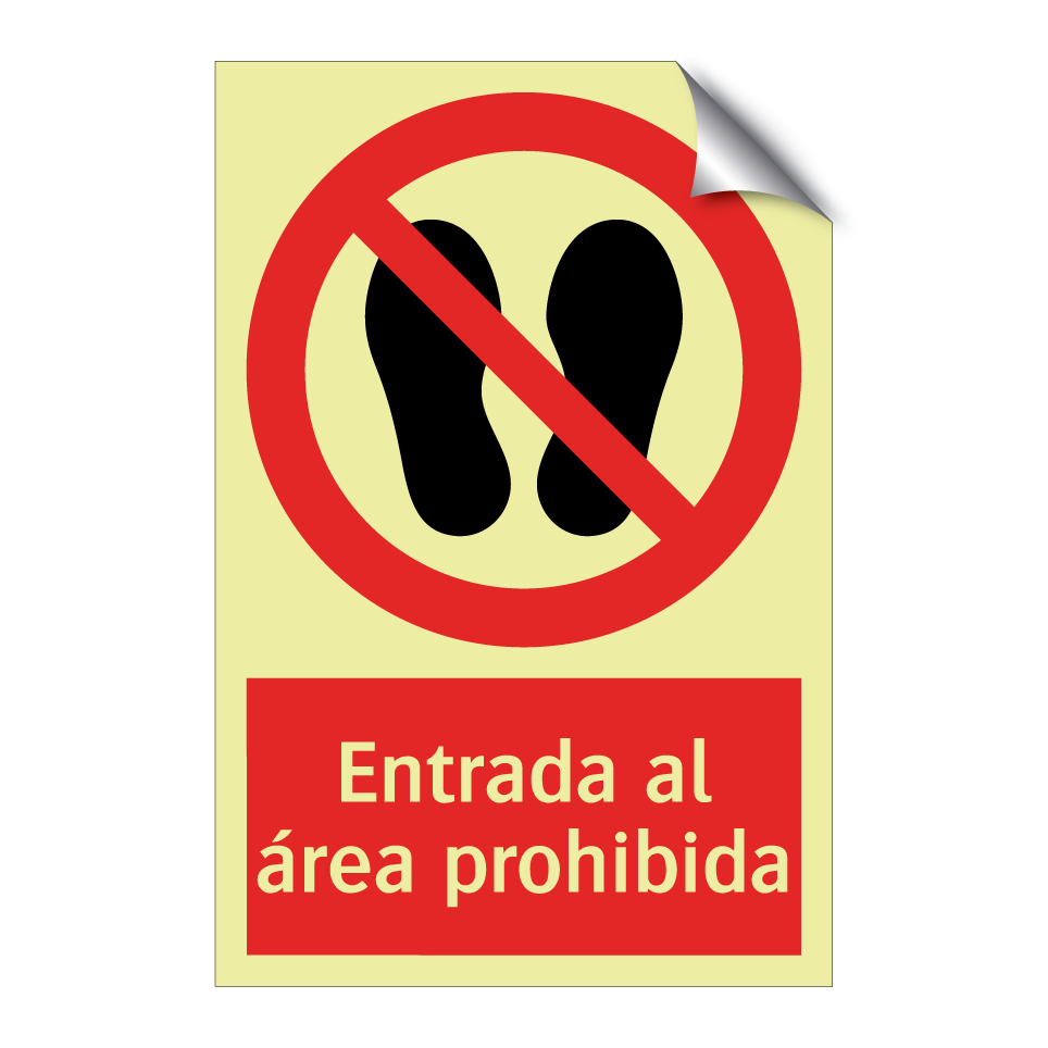 Entrada al área prohibida