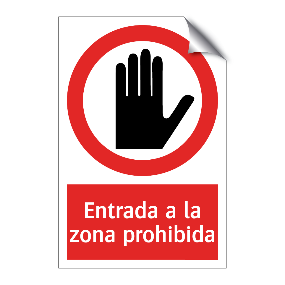 Entrada a la zona prohibida