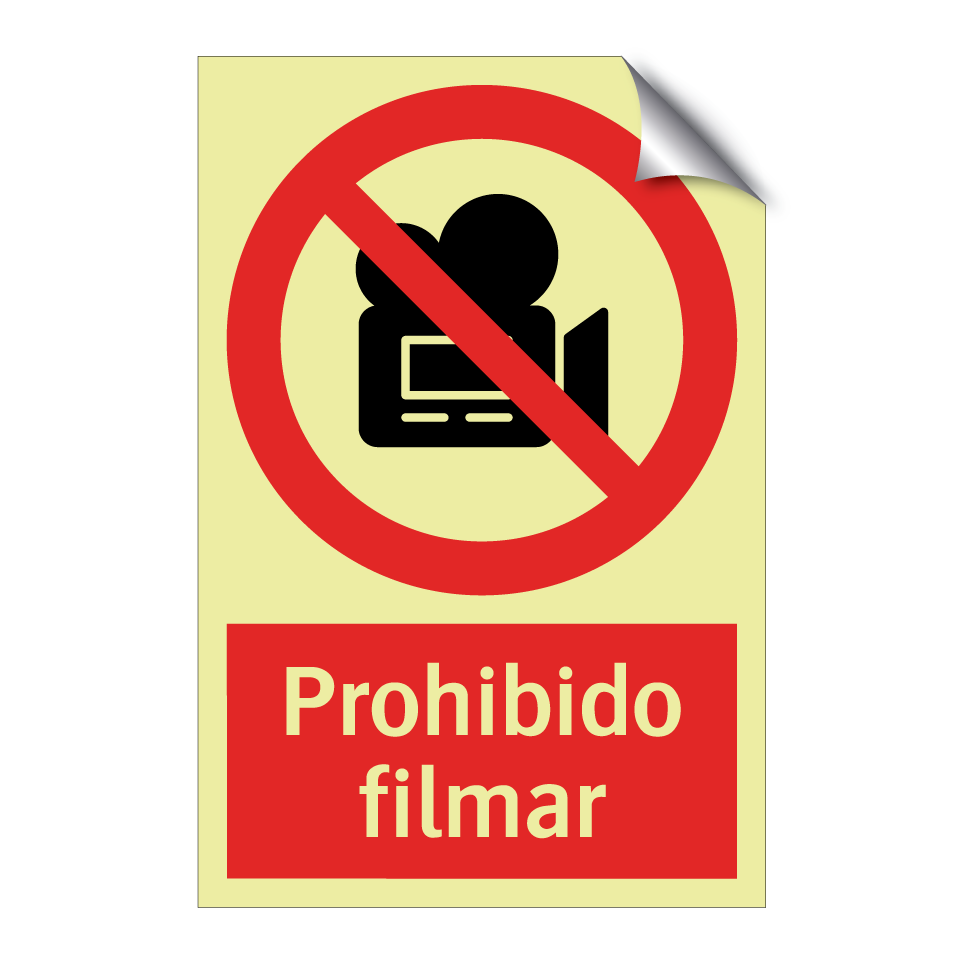 Prohibido filmar