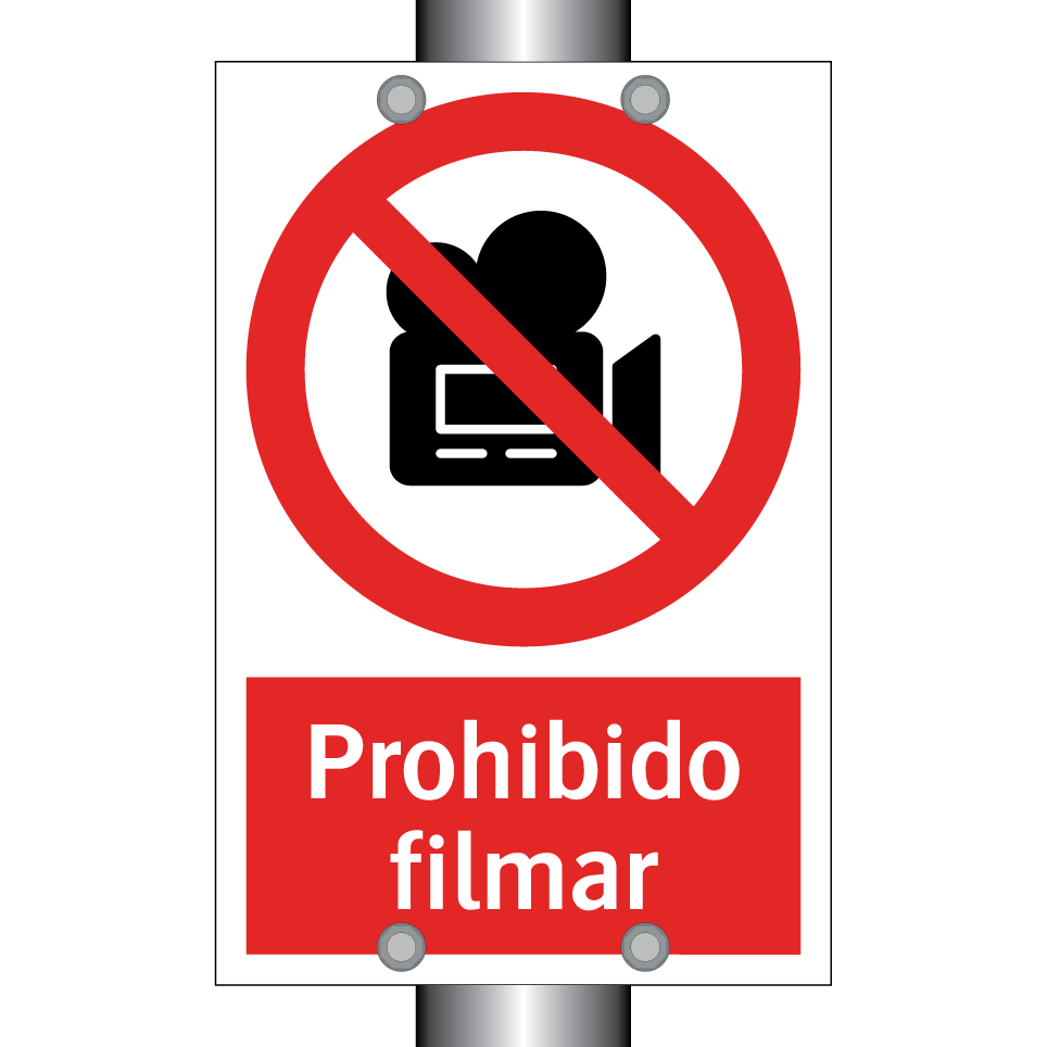 Prohibido filmar