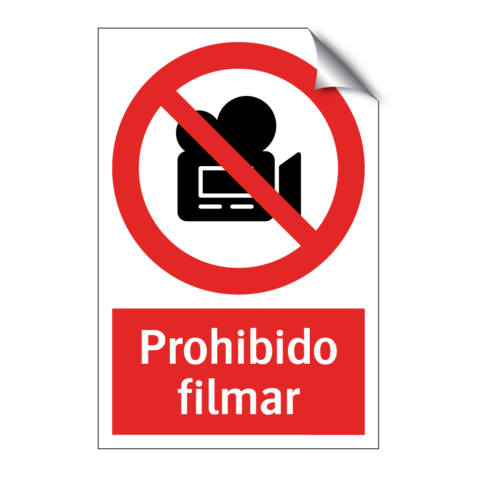 Prohibido filmar
